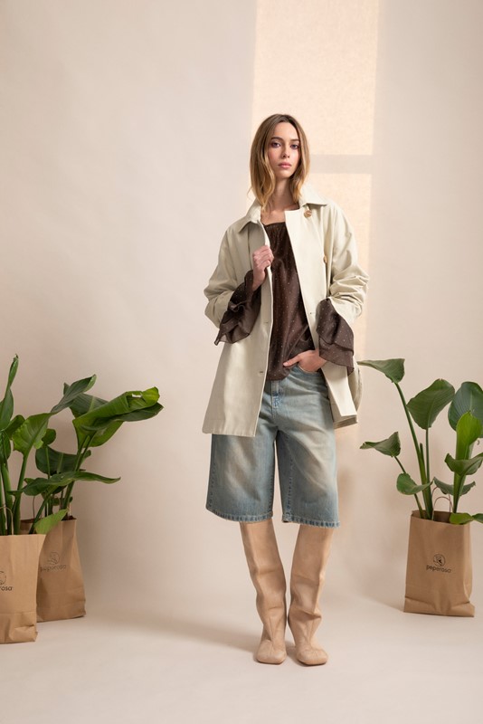 PEPE ROSA Bermuda in jeans