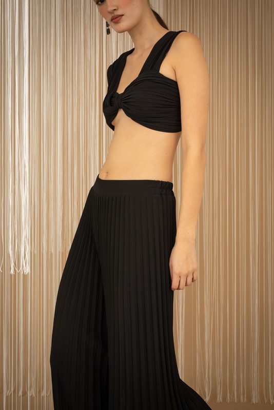 6F6FE23BAA4BD6AE8A2D63F45AF58734_ PHILIA LOFT Pantalone plissetato