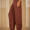 PHILIA LOFT Pantalone jacquard mod. baloon