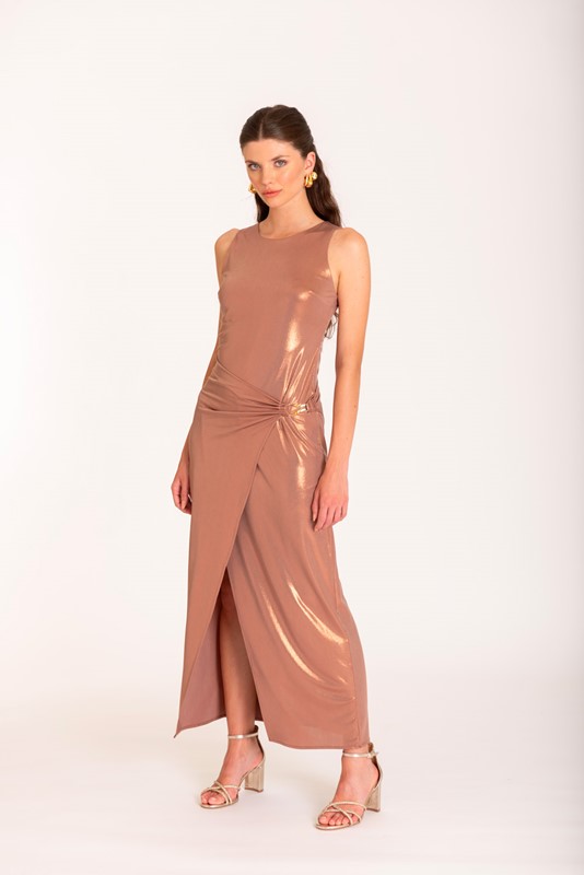 9C15A3F3D52E6CD5C533DE240C57B80D_ SISTE'S Abito lungo con fibbia fianco