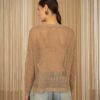 PHILIA LOFT Maglia traforata doppia lunghezza