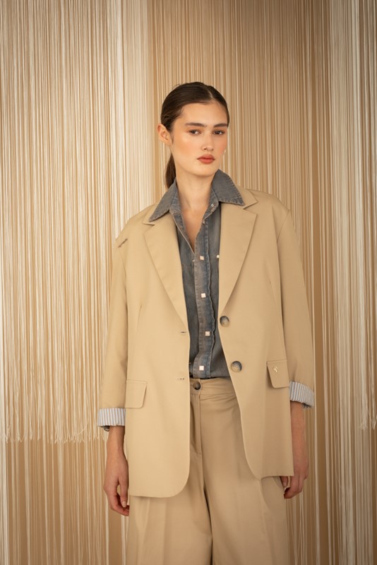 B7D09EC2E42DF5A381749751E7A5B60C_ PHILIA LOFT Giacca mod. uomo con fodera a contrasto