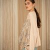 PHILIA LOFT Blusa over a v con ricamo in paillettes