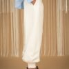 PHILIA LOFT Pantalone ampio con polsino sul fondo