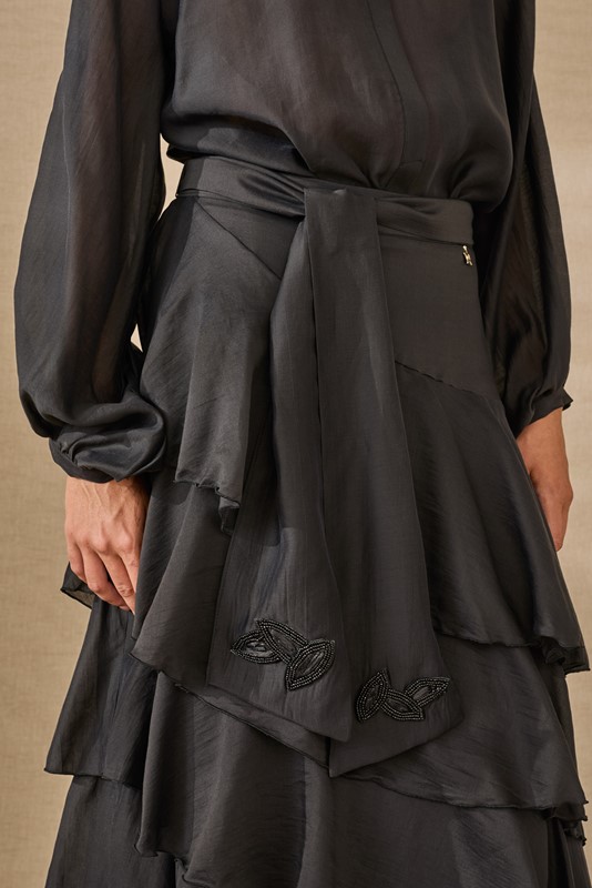 DEE56F1666548D6F084A176833E3E994_ SOUVENIR Gonna lunga con ruches