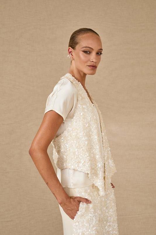 DFC54B0580793DB6D36572DC9C469E52_ SOUVENIR Gilet morbido in paillettes