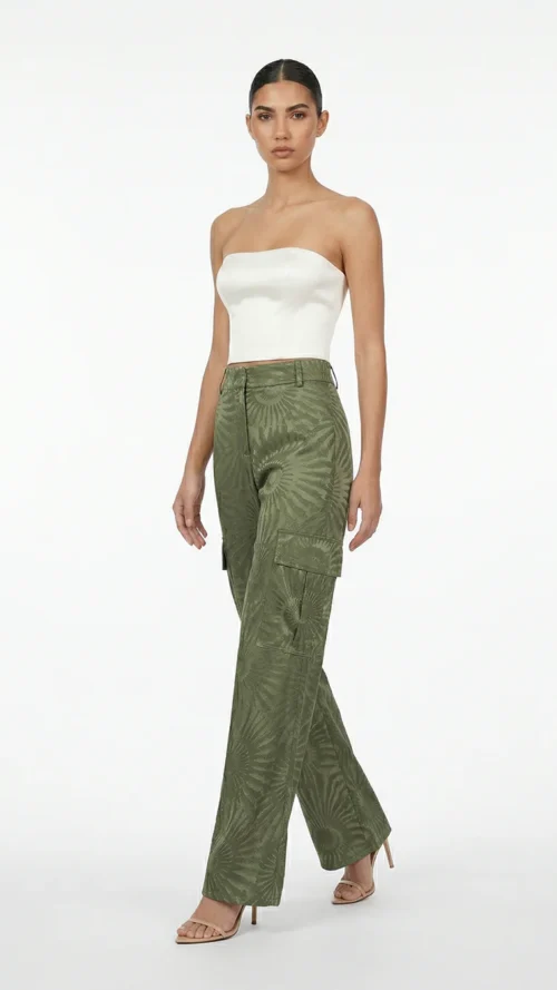 ALMA SANCHEZ Corsetto con stecche e zip dietro