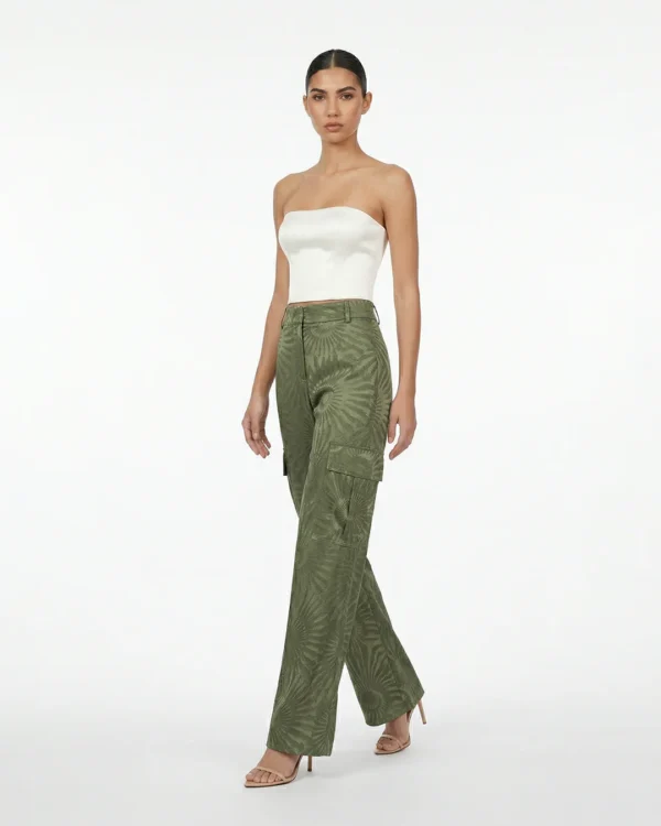 ALMA SANCHEZ Corsetto con stecche e zip dietro