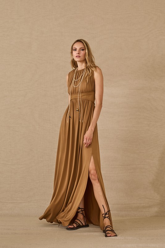 SOUVENIR Abito lungo con spacco