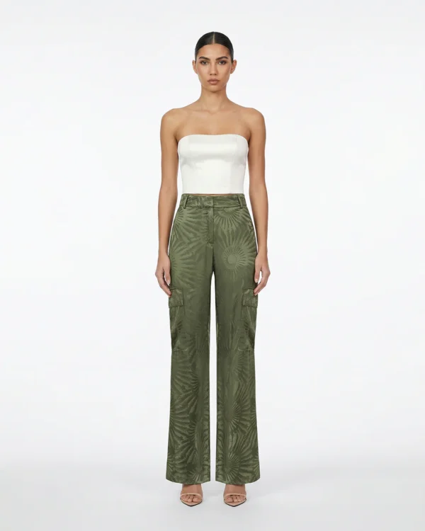 ALMA SANCHEZ Corsetto con stecche e zip dietro