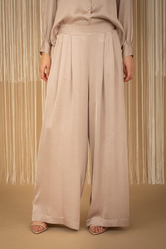 PHILIA LOFT Pantalone ampio con elastico dietro