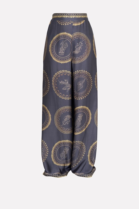 SISTE'S Pantalone fantasia marina