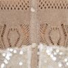 SISTE'S Giacchina crochet con paillettes