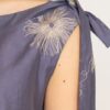 SISTE'S Top ricamato con fiocchi
