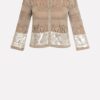 SISTE'S Giacchina crochet con paillettes