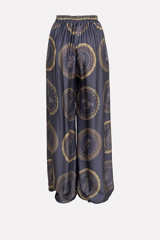 SISTE'S Pantalone fantasia marina