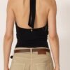 PHILIA LOFT Body scollato con accessorio