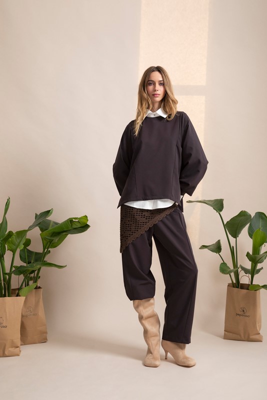 PEPE ROSA Casacca manica pipistrello con polsino