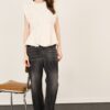 PHILIA LOFT Top con paillettes e spalline imbottite