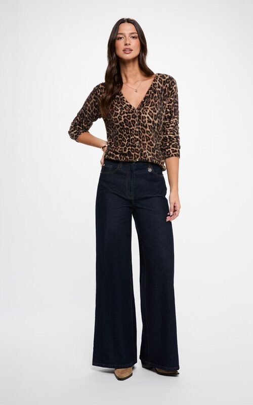 034C520982B04E2B8274584AE5389D08_ MORGAN Cardigan teddy maculato