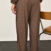 PHILIA LOFT Pantalone con coulisse in vita e bande laterali in velluto