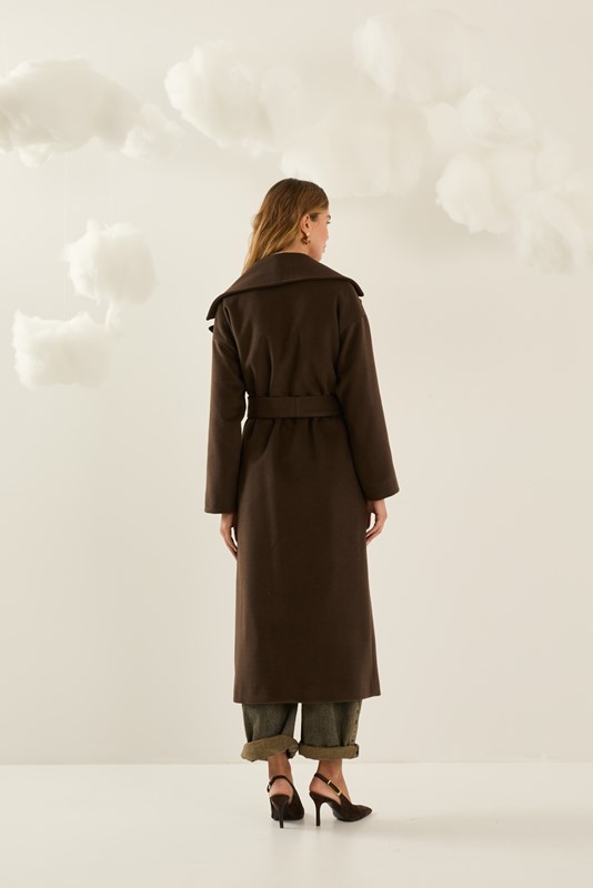 SOUVENIR Cappotto lungo con cintura