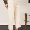 PHILIA LOFT Pantalone gamba dritta 5 tasche con risvolto