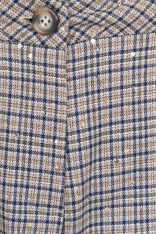 SISTE'S Pantalone con pences e micro paillettes