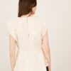 PHILIA LOFT Top con paillettes e spalline imbottite