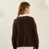 SOUVENIR Maglia over scollo a v