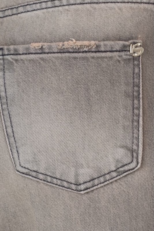 SISTE'S Jeans a palazzo con orlo sfrangiato