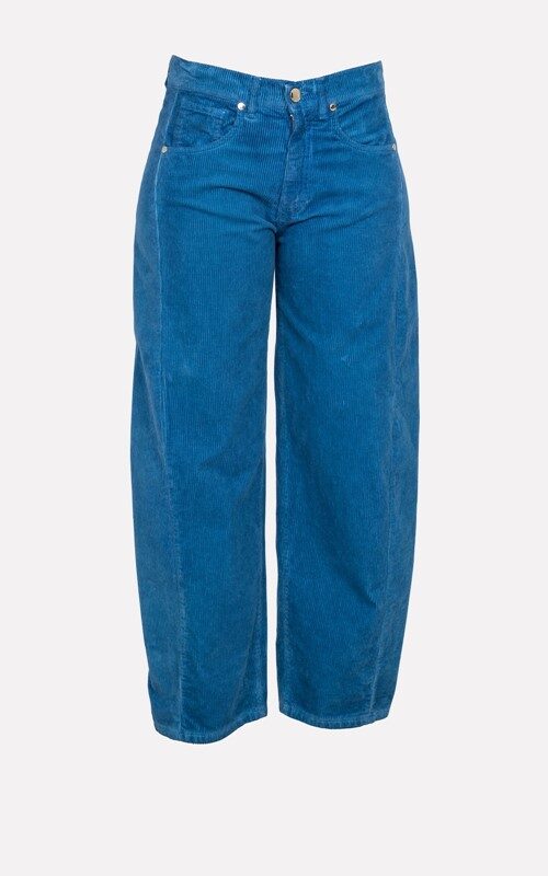 SISTE'S Pantalone baloon in velluto 500 righe