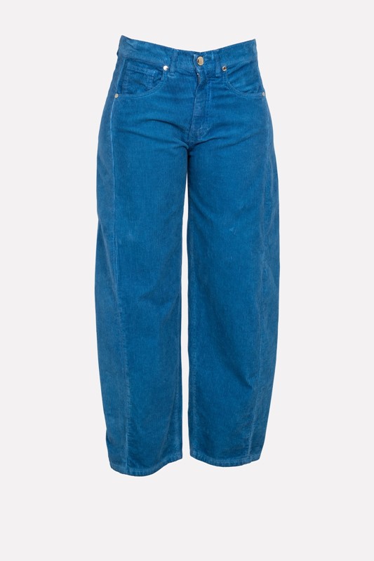 SISTE'S Pantalone baloon in velluto 500 righe