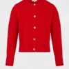 MORGAN Cardigan trecce con bottoni oro