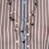 SISTE'S Camicia rigata chiffon con collana