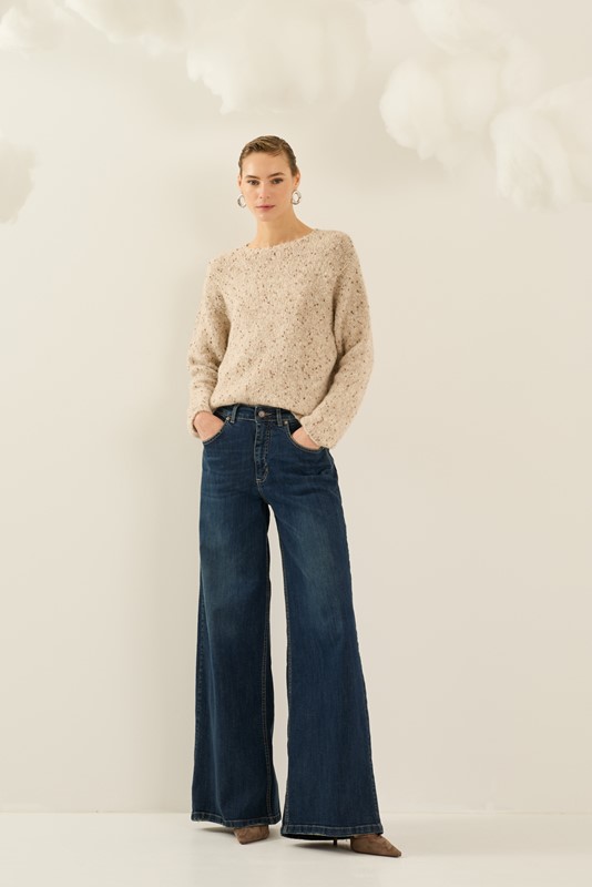 SOUVENIR Jeans elasticizzato a palazzo