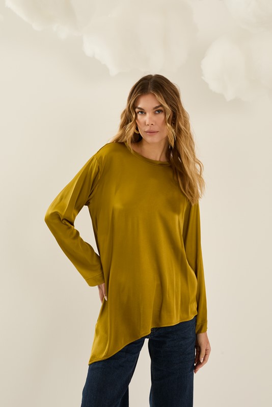SOUVENIR Blusa fondo asimmetrico