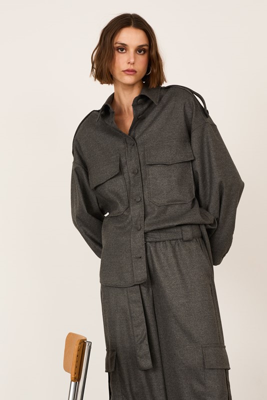 PHILIA LOFT Camicia doppio taschino