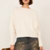 PHILIA LOFT Maglia girocollo con manica a sbuffo