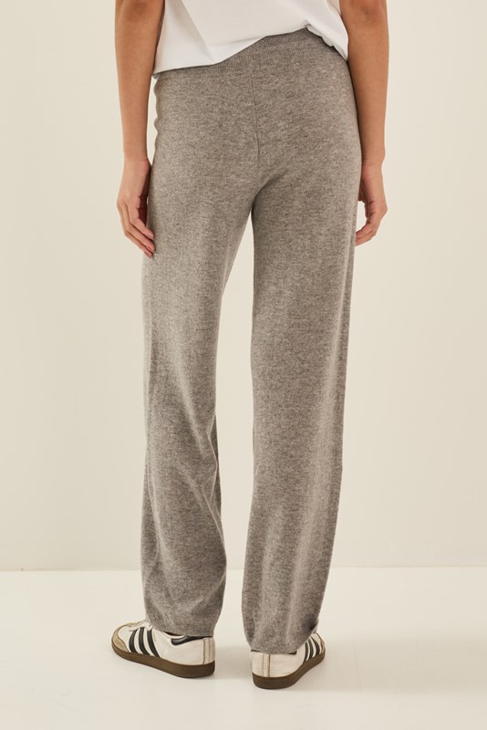 SOUVENIR Pantalone in maglia con coulisse in vita