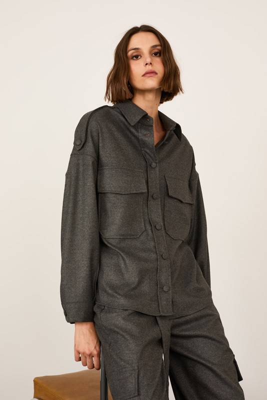PHILIA LOFT Camicia doppio taschino