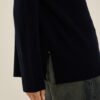 SOUVENIR Maglia over scollo tondo con spacchetti laterali