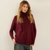 7F8D95B1485AF698BDC52AF1B1D7BF97_ SOUVENIR Maglia lunga dritta collo alto con spacchetti laterali