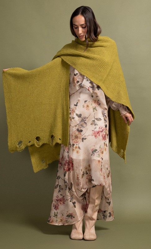 80CC8F0A59B39D4A625ED26928CA1E25_ PEPE ROSA Blusa morbida con collo e polsi arricciati
