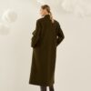 SOUVENIR Cappotto collo revers lungo con abbottonatura laterale