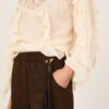 PHILIA LOFT Pantalone con elastico in vita mod baloon con accessorio