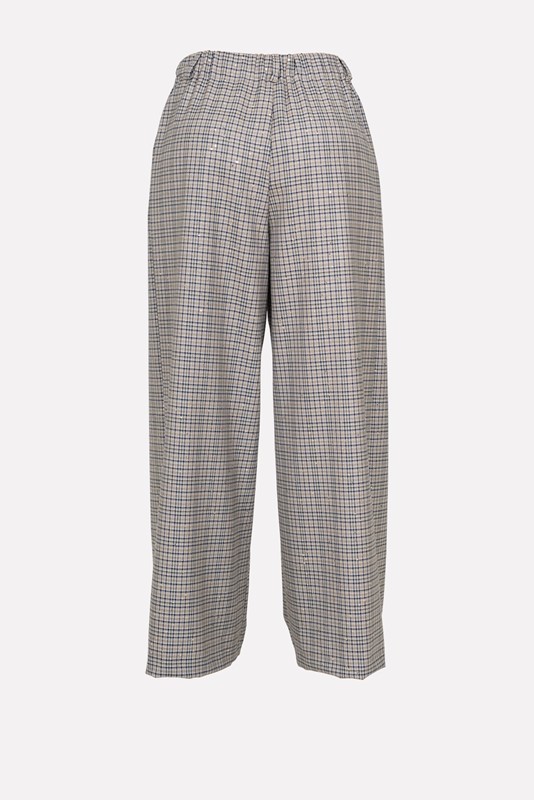 SISTE'S Pantalone con pences e micro paillettes