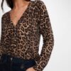 MORGAN Cardigan teddy maculato
