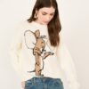 PHILIA LOFT Maglia girocollo over con jerry