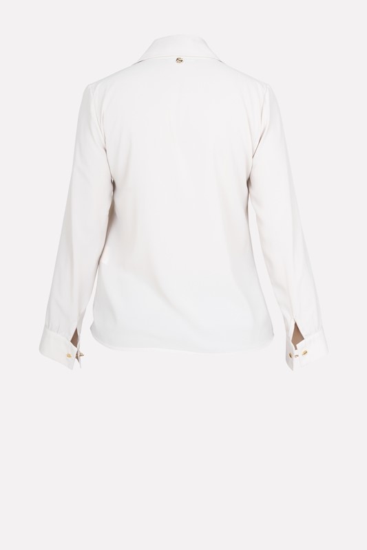SISTE'S Blusa con accessori sul collo e maniche